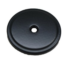 STONE HARBOR Matte Black 1-3/4" Knob Cabinet Backplate 30119-19 25 FREESHIP