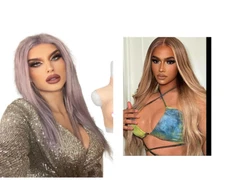 NEW $120.00 Silicone Crossdresser Breast Forms G Cup Breastplate Fake Boobs TAN