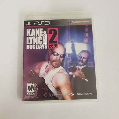 Kane & Lynch 2 Dog Days for PS3 Playstation 3 No Manual Tested Working