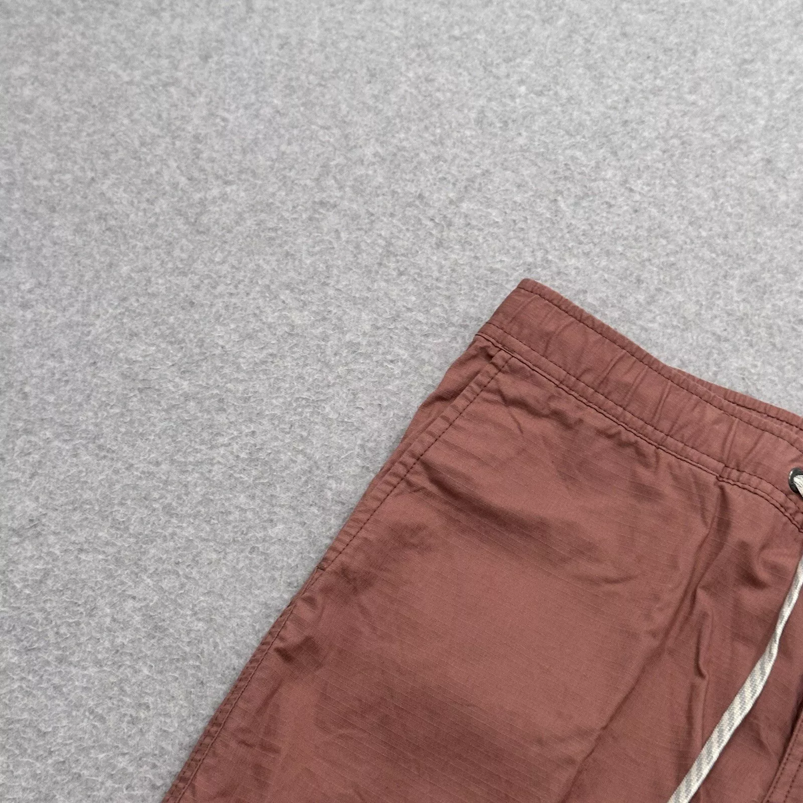 vuori hazel ripstop drawstring wide leg casual hiking pants