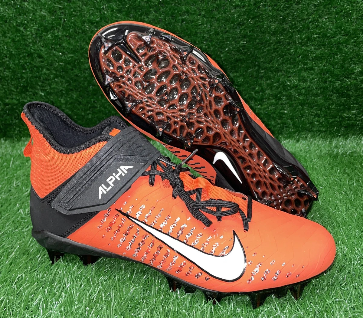 Nike Alpha Menace Pro 2 Mid Team Orange for Sale | Authenticity