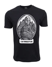 HOT TOPIC BLACK MATTER MENS SASQUATCH T SHIRT