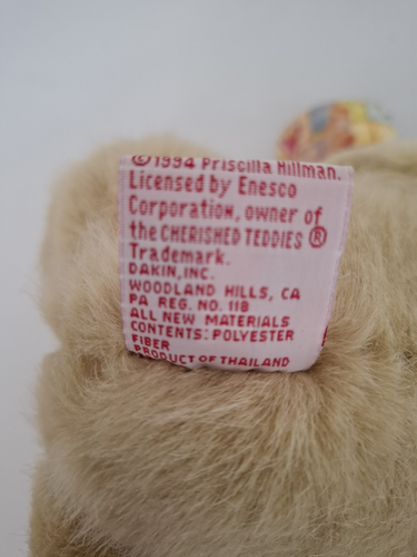 Very collectible Cherished Taddies plush teddy bear By Dakin Tyler With Certific - Picture 7 of 7