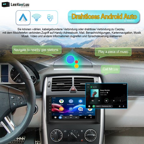 32G Apple Carplay Autoradio Für Mercedes Benz W639 Vito Viano W906 Sprinter W169 - Bild 5 von 16