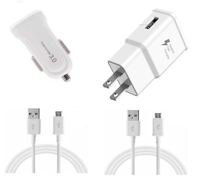 Fast Wall,Micro USB,Car For LG Aristo 2,2+,3,4+/Fiesta/K30/Phoenix+/Premier Pro