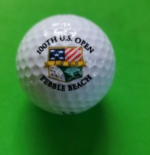 100th US Open Pebble Beach Golf Ball 6 Original Box