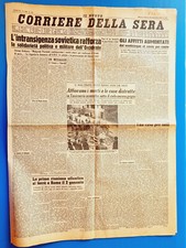 Courier La Soirée 10 Novembre 1951 Torrent Cosia Tavernerio Lac De Como