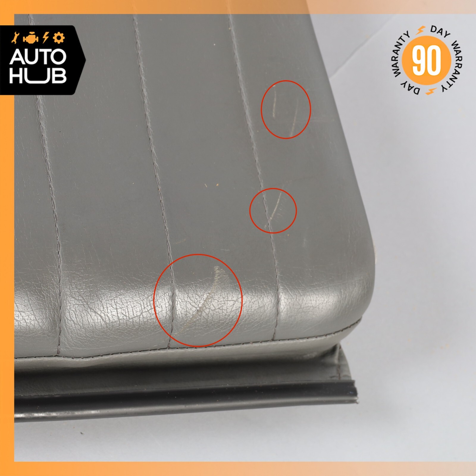 02-07 Maserati Spyder 4200 M138 Front Left Side Top Upper Seat Cushion OEM