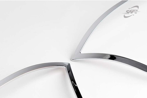 Chrome Head Light Molding 2pcs for 2011/06 - 2016 KIA Rio 5dr hatch - Picture 5 of 8