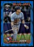 2024 Topps Chrome Update Series #USC96 Cam Eden Blue RayWave Refractor RC 78/150