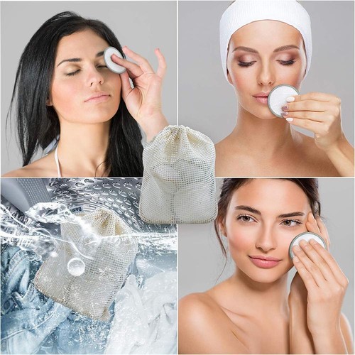 Face Wipes Makeup Remover Pad Nursing Breast pad Facial Cleansing Pad Cotton - Picture 4 of 15