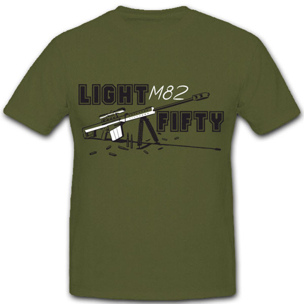 KEEN Maglietta Light fifty M82 fucile cecchino fucile arma militare US Army #5563