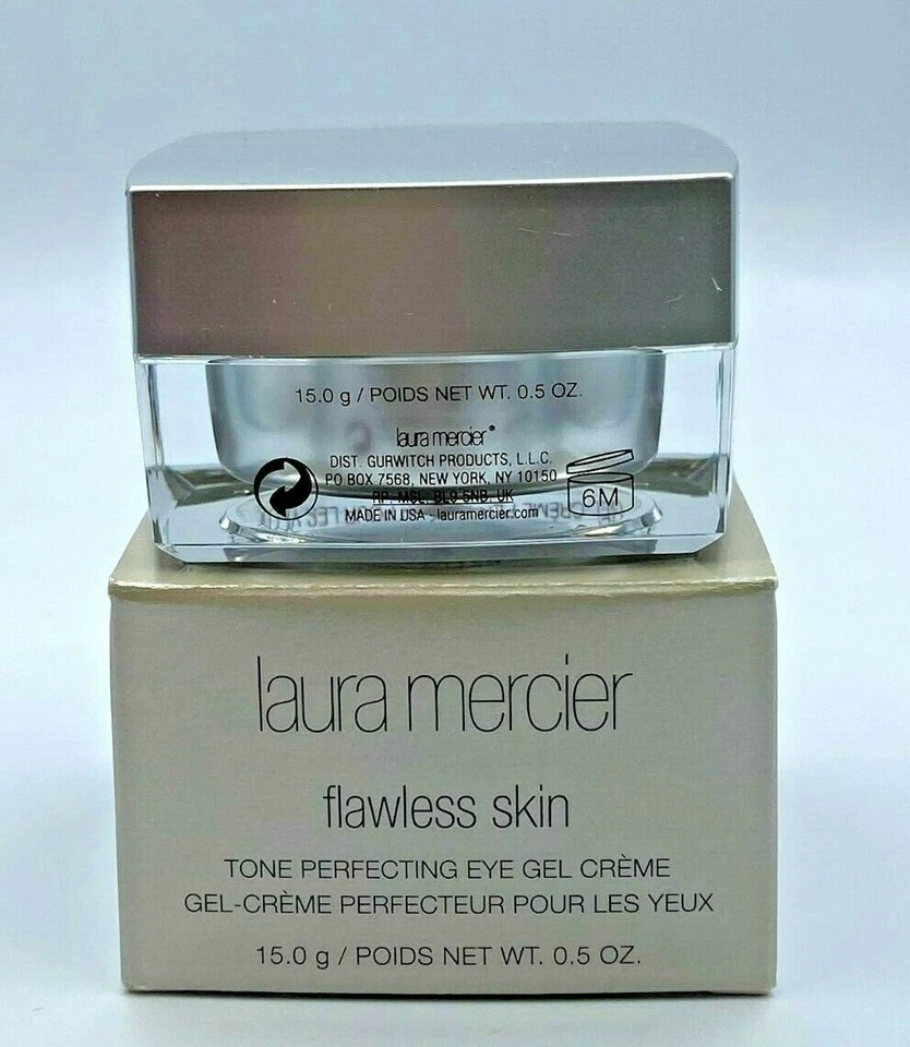 Gel Crema de Ojos Perfeccionadora Tono de Piel Impecable Laura Mercier 0.5oz 100% AUTÉNTICO Foto 4 de 4