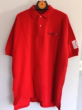 Vintage Swatch 1996 Atlanta Olympics Sales Polo Shirt - LARGE - NOS