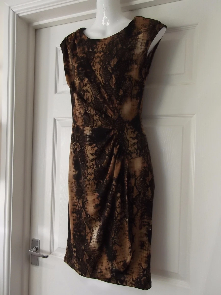 F&f snake print dress hotsell
