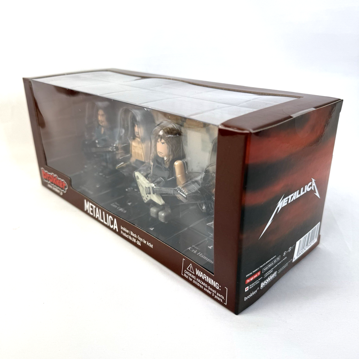METALLICA brokker Toy Figure Set 1986 Master of Puppets Era 4