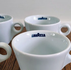 NEW 8p CAFFE LavAzza MACCHIATO or CAPPUCCINO COFFEE CUPS SAUCERS RESTAURANT WARE — photo 6