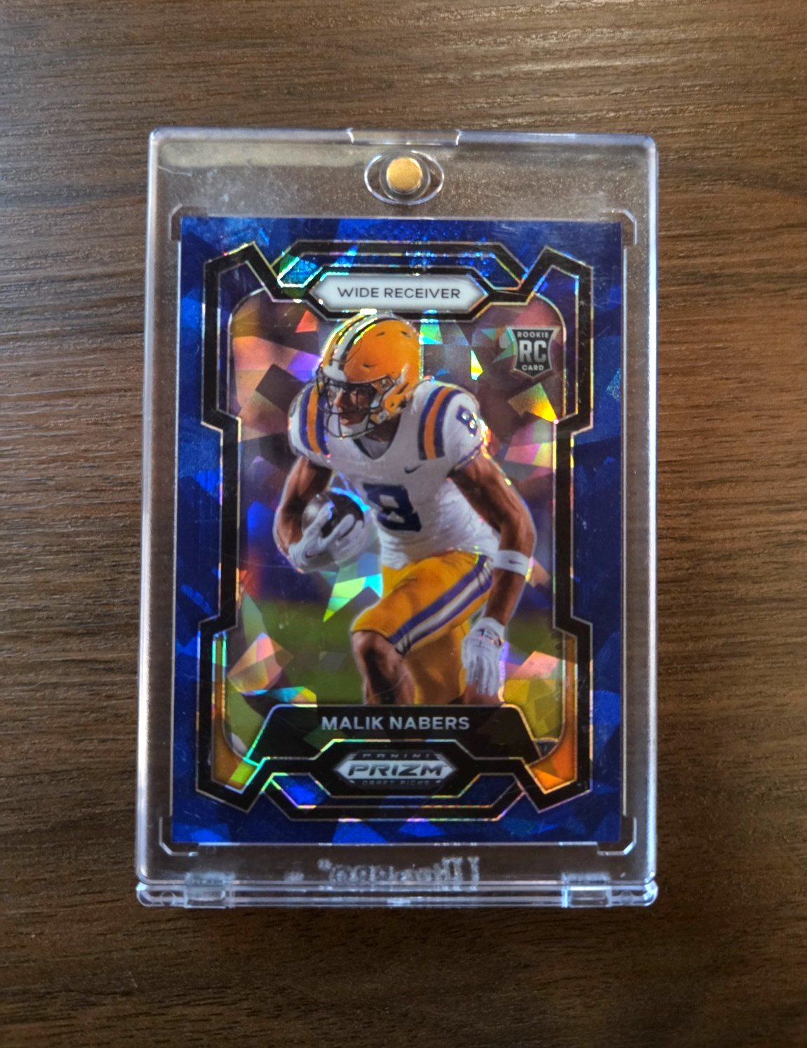 2024 Panini Prizm Draft Picks - Malik Nabers #109 Blue Ice Prizm /99