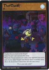 2003 Neopets TCG Base Set The Taint #19/234 Holo Foil Card