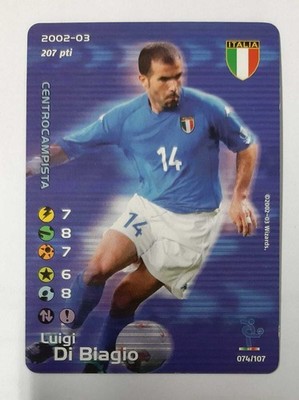 Football Champions Luigi di Biagio 074/107 Italy 2002-03 ITA