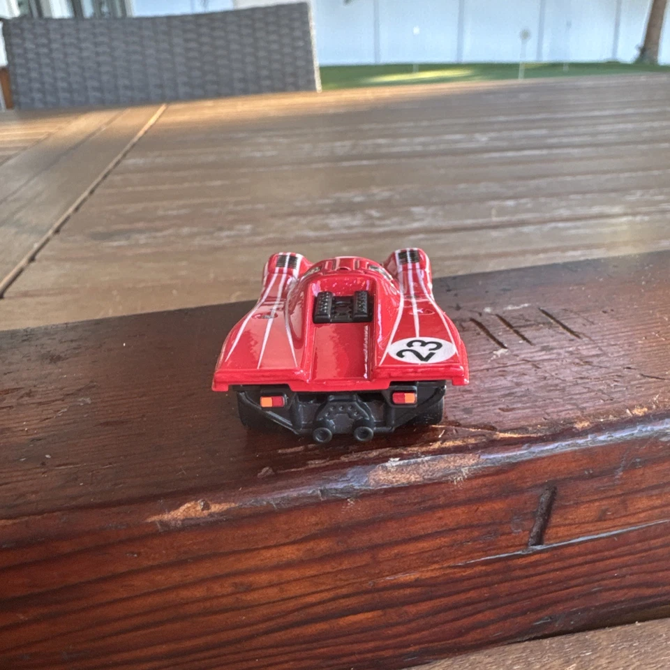 Hot Wheels Porsche 917 KH - Red - NEAR MINT - Vintage Real Riders - Image 4 of 4