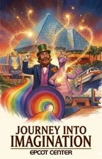 EPCOT Journey Into Imagination Attraction Poster V3 GLOSSY 11X17 Figment
