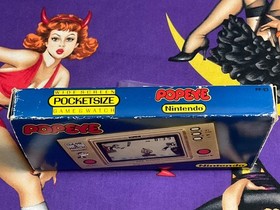 New Vintage Nintendo Game & Watch Popeye Sealed Untested SEE PICS PP-23 Complete