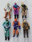 S-282 VINTAGE 1980/90'S HASBRO GI JOE FIGURES MAJOR STORM DROP ZONE ETC