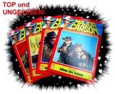 4 Kelter WESTERN ROMANE 80er * MAJOR CARSON * wie NEU & UNGELESEN * Nr.23 bis 26