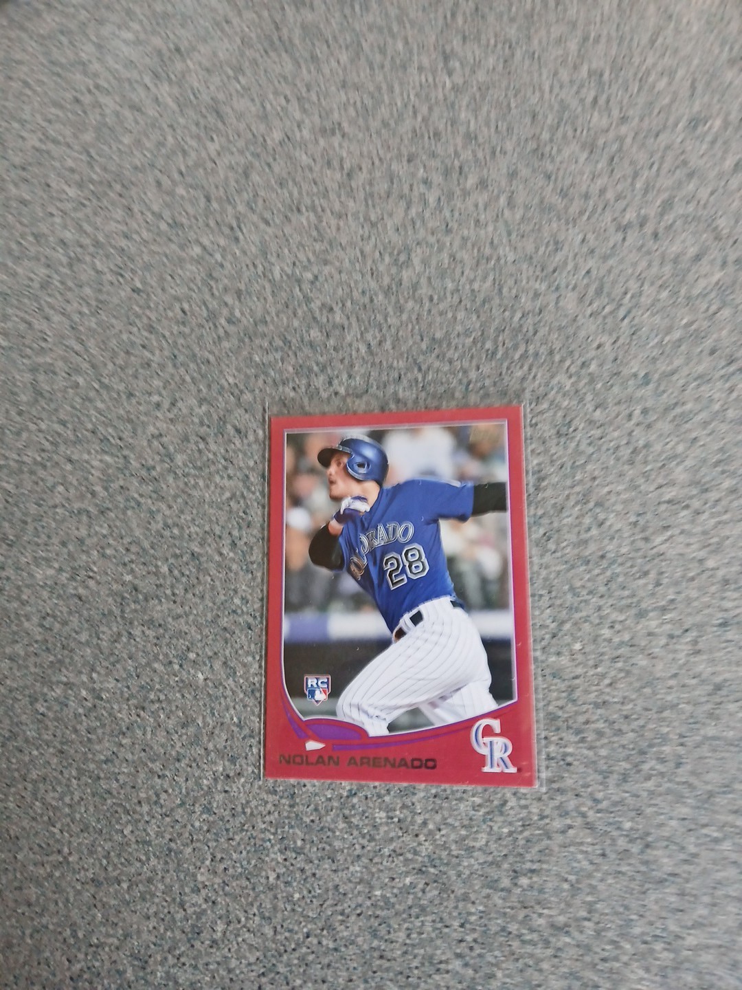 Nolan Arenado 2013 Topps Update Red Rookie Card # US 259