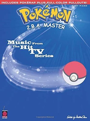 POKEMON - 2.B.A. MASTER (PIANO-FUN!) By Hal Leonard Corp. *Excellent Condition*
