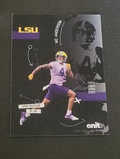 Nic Anderson Silhouette LSU Tigers 2025 Onit Football