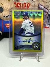 2025 Topps Archives ROLLIE FINGERS 2011 FAN FAVORITES On-Card AUTO Gold Foil /50