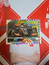 2023 Topps Chrome Formula 1 Racing Purple Checker Flag Juan Manuel Correa /199
