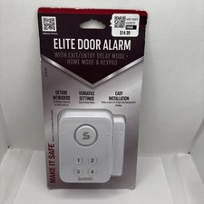 Sabre Elite Door Alarm: Security Sensor for Doors  Windows, Battery Operated