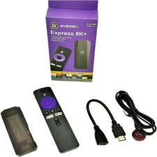 Android TV Box Streaming Stick – Express 8K+ Ultra HD HDR 29.89