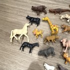 Plastic Animal Figurines Vintage Antique Mixed Lot Set - Farm & Wild Animals — photo 2