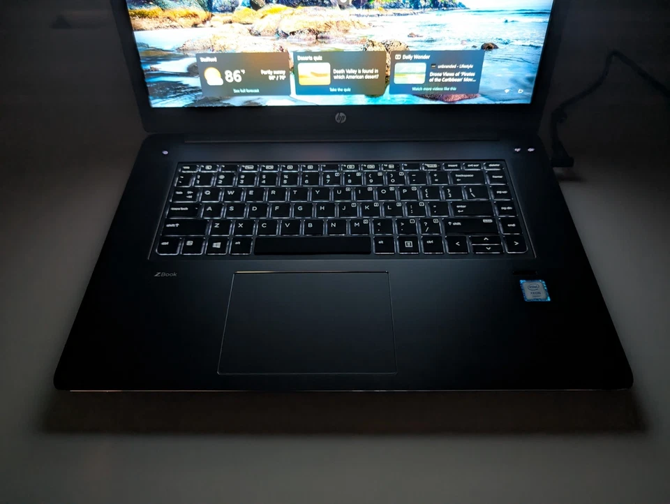 4K! HP ZBook Studio G3 | Xeon 16GB 512GB SSD | NVIDIA, FPS, Retroiluminado, Win11 Pro Foto 4 de 4