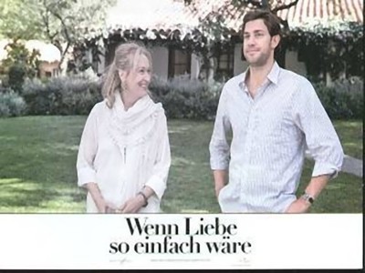 Wenn Liebe so einfach wäre  4 Aushangfotos/Lobby Cards  Meryl Streep, A. Baldwin