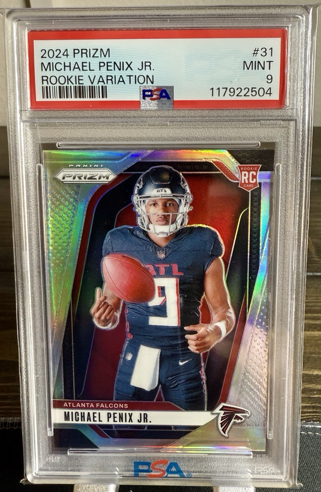 2024 Prizm Michael Penix Jr Rookie Variation #31 PSA 9 MINT