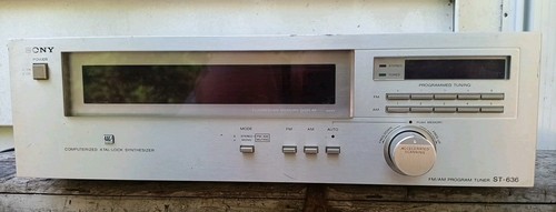 SONY ST-JX301 DIGITAL AM/FM Stereo Tuner Digital Synthesizer EUR 4,26