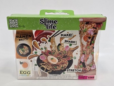 Slime Life Ramen DIY Slime Kit - Unboxing Ingredients to Make, Smash, and Stretc