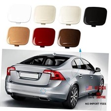 Rear Bumper Tow Hook Cover Fit for Volvo S60 2011 White right passenger side