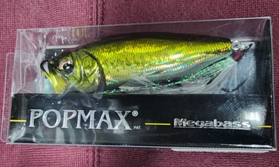 NEW Megabass PopMax Pop Max USA GG Bass topwater popper