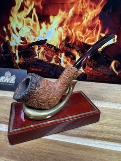 Castello Estate Pipe Old Antiquari KK 215 Handmade Italy Acrylic Stem SO COOL