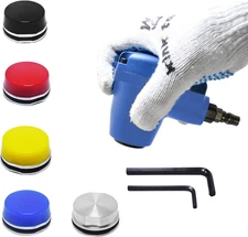 Air Pneumatic Palm Hammer 1000 Stroke with 5Pcs Ultra Soft Plastic Hammer Tip fo