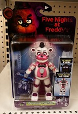 FNAF Five Nights At Freddy's FUNTIME FREDDY 5.5" Figure NEW Jump-Scare Action