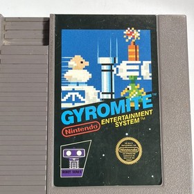 Gyromite NES Nintendo Entertainment System 1985 Cartridge 5 Screw Clean Label