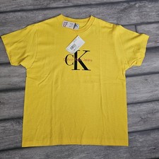 Calvin Klein Vintage Women's Tshirt M 100% cotton Made In USA
