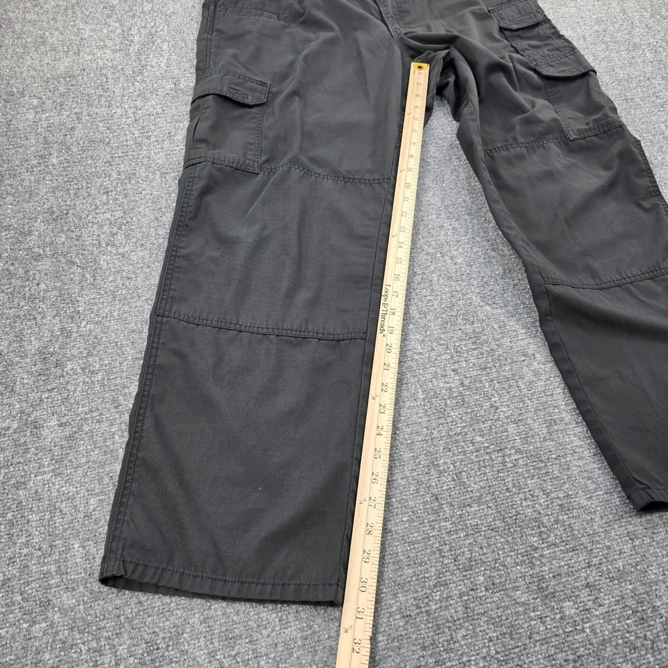 5.11 Tactical Series Mens Cargo Pants Black Size 38x32 Ripstop - Image 2 of 4
